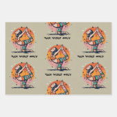 Zen Vibes Nur Geschenkpapier Set (Vorderseite 3)
