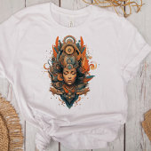 Zen Vibes Spirituelle Yoga Meditationsgöttin T-Shirt