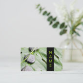 Zen-Visitenkarte Visitenkarte (Stehend Vorderseite)