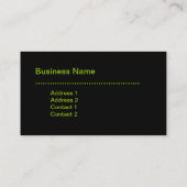 Zen-Visitenkarte Visitenkarte (Rückseite)