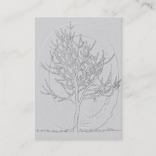 Zen-Wachstum Visitenkarte (Vorderseite)