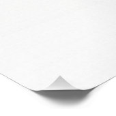 Zen-Wald-Reflexion Minimalistische Wandkunst Poster (Ecke)