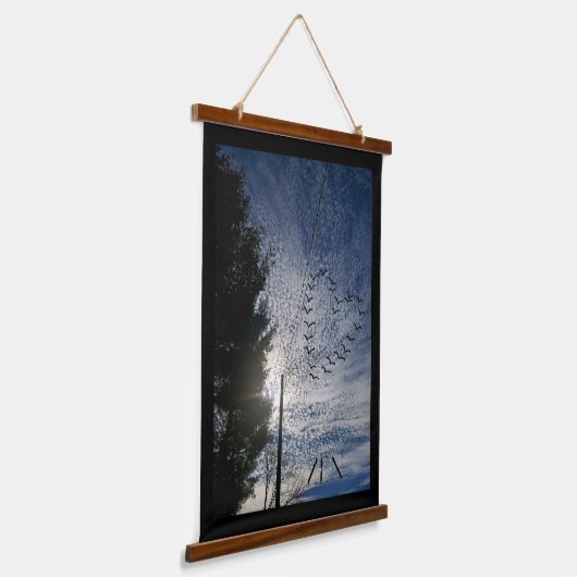 ZEN WANDTEPPICH MIT HOLZRAHMEN (Gewinkelt)