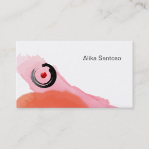 Zen - Wasserfarbe Visitenkarte