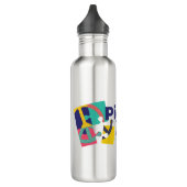 Zen-Wasserflasche Edelstahlflasche (Links)