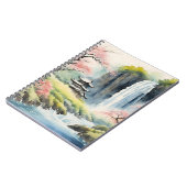 Zen Watercolor House Notebook Notizblock (Linke Seite)
