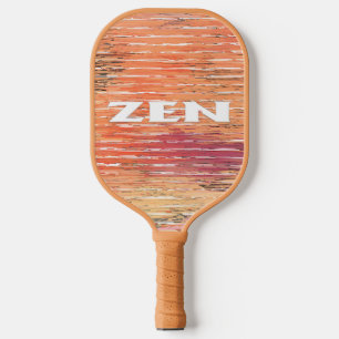 Zen-weiße Schildkröten als Paddel Pickleball Schläger