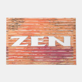 Zen-Weiße-Schilfkröte Fußmatte (Vorderseite)