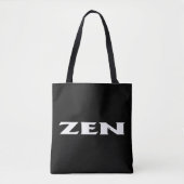 Zen-weiße Schultertasche Tasche (Vorderseite)