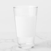 Zen-Weißglas-Tumbler Glas (Rückseite)