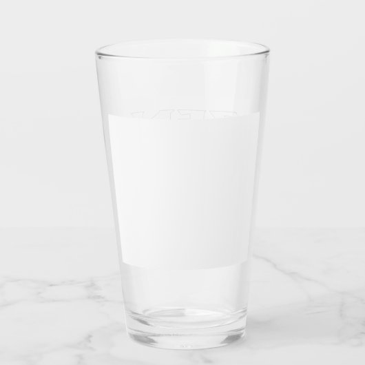Zen-Weißglas-Tumbler Glas (Rückseite)