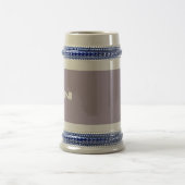 Zen-Weißgraustein Bierglas (Mittel)