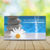 Zen WELLNESS-CENTER Salon Aromatherapie Massagethe Visitenkarte