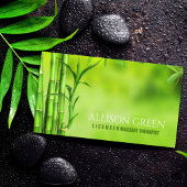 Zen WELLNESS-CENTER Salon Aromatherapie Massagethe Visitenkarte