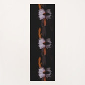 Zen White Lotus Blume Yogamatte (Vorderseite)