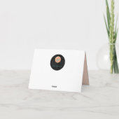 Zen Wind Tower Thank You Card Dankeskarte (Rückseite)