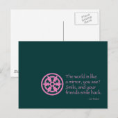 Zen Wisdom Postkarte (Vorne/Hinten)
