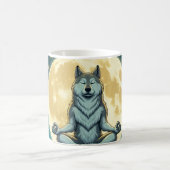 Zen wolf kaffeetasse (Mittel)
