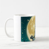 Zen wolf kaffeetasse (Links)
