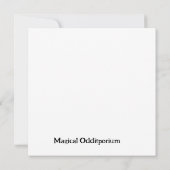 Zen wolf karte (Rückseite)