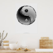 ZEN YIN-YANG SYMBOL POSTER (Küche)