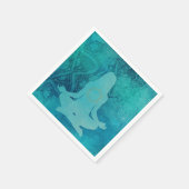 Zen Yoga Lotus Meditation Chakra Herz Serviette (Ecke)