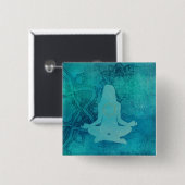 Zen-Yoga-Meditation Button (Vorne & Hinten)
