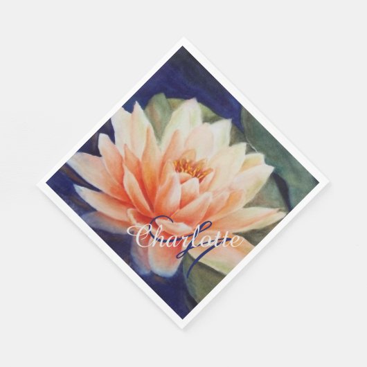 Zen Yoga Party Serviette (Ecke)