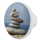 Zen Yoga Spirituelle Meditation Balance Keramikknauf (Rechts)