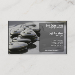 Zen-Yoga-Visitenkarte Visitenkarte