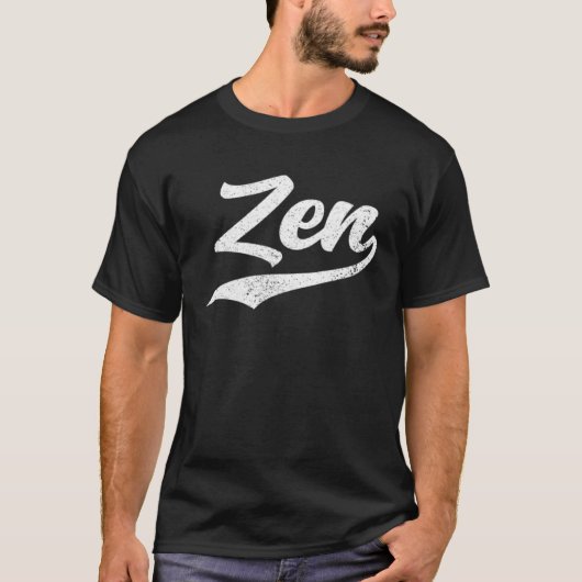 Zen Zen Meditation Yoga Namaste T-Shirt (Vorderseite)