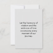 Zen Zitat: Weisheit und Medizin Postkarten (Rückseite)