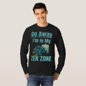 Zen-Zone Entspannende Stille Mutter Mütter Zen-Ber T-Shirt (Vorne ganz)