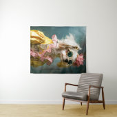 Zena Maltese Wandteppich (Beispiel (Horizontal))