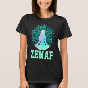 Zenaf Fitness Yoga Instructor Yoga Übungen Medi T-Shirt