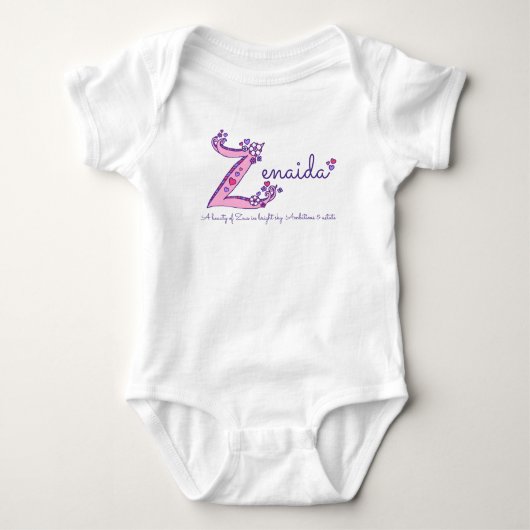 Zenaida Girda Z Name bedeutet Custom tee (Vorderseite)