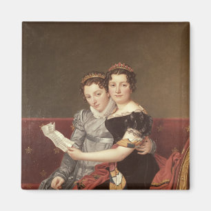 Zenaide und Charlotte Bonaparte, 1822 Magnet
