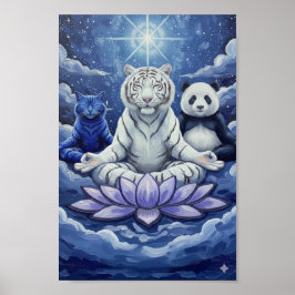 ZenAnimalPortrait Poster