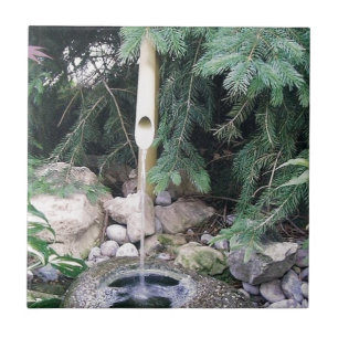 Zenbrunnen Fliese