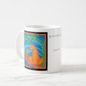 "zencat" Tasse (Vorderseite Links)
