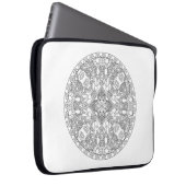 Zendala Entwurf Laptopschutzhülle (Vorne Rechts)