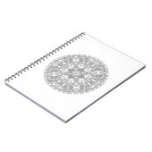 Zendala Entwurf Notizblock (Linke Seite)