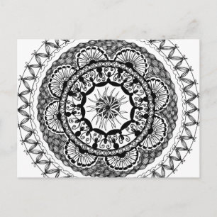 Zendala "Ona" Postkarte