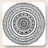 Zendala "Queste" harte PlastikUntersetzer Untersetzer (Vorderseite)