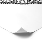 Zendala "Queste" Poster (Ecke)