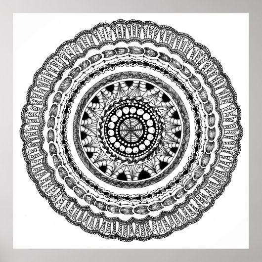 Zendala "Queste" Poster (Vorne)