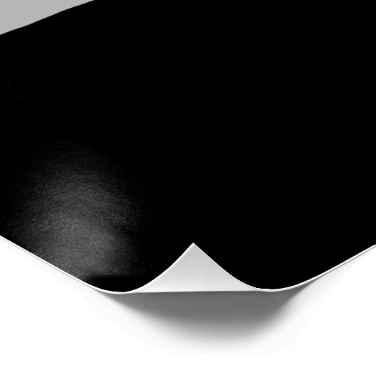 Zendaya | Schwarz-Weiß-Porträtmalerei Poster (Ecke)