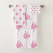 Zender Flamingo Serie Design 3 Badetuch Set (Insitu)