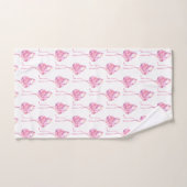 Zender Flamingo Serie Design 3 Badetuch Set (Handtuch)