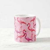 Zender Frühlingskirsche blühen auf rosa Kaffeetasse (VorderseiteRechts)